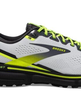 Women's Brooks Ghost 15 Running Shoes black/yellow